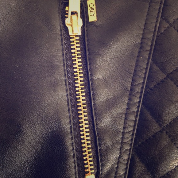 OBEY leather skirt - Picture 2 of 4